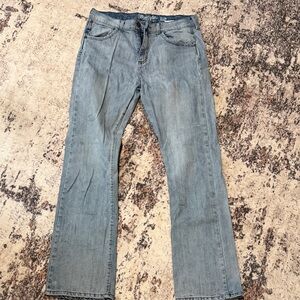 Wrangler Retro Slim Boot Men's Denim Jeans - Light Blue 32x34